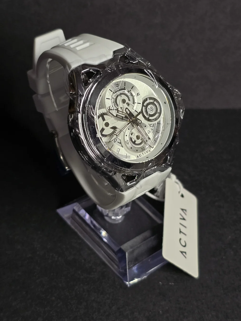Activa Drift X Invicta Men's Watch - 44mm, White, Silver (ACW9349-008)